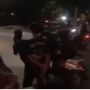 Detik-detik Pemotor Terjatuh saat Balap Liar, Percikan Api Keluar seperti Kembang Api