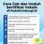 Wajib Bisa! Cara Cek Sertifikat Vaksin Online via SMS dan pedulilindungi.id