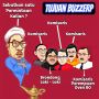 Respon Cuitan Ade Armando, Netizen Unggah Meme BuzzeRp Sindir Ade Armando CS Begini