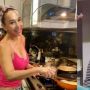 10 Foto Kiki Fatmala di Rumah, Seksi Pakai Tank Top, Kualitas Hidup Sehat