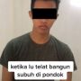 Viral Video Santri Telat Bangun Subuh di Pondok, Bikin Bocah Rumahan 'Kejang-kejang'