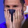 Sambil Lap Ingus, Messi Pastikan PSG Jadi Opsi Berlabuhnya Usai Tinggalkan Barcelona
