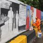 Mural Sambut Hari Kemerdekaan Indonesia