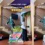 Lawak! Emak-emak Gabut, Naik Sapu Terbang: Hayu Olah Raga
