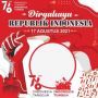 Twibbon HUT RI ke-76 Indonesia Tangguh Indonesia Tumbuh, Mudah Digunakan
