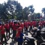 Kecewa Sering Didenda, Puluhan Kurir Geruduk Kantor J&T Express
