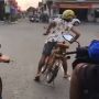 Definisi Sepeda Motor yang Sesungguhnya, Pakai Knalpot tapi Tetap Digenjot