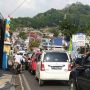 Penyekatan PPKM Level 4, Jalan Alternatif Masuk Bandar Lampung Macet Parah