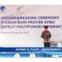 Stasiun Kendali Satelit Satria-1 Mulai Dibangun di Cikarang