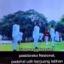 Ngaku Iri Lihat Paskibraka di TV, Aksi Baris Berbaris Pemuda Ini Pancing Emosi Warganet