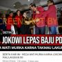 Beredar Kabar Megawati Marah Saat Jokowi Lepas Baju PDIP, Begini Faktanya