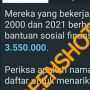 Cek Fakta: Benarkah BPJS Ketenagakerjaan Beri Bantuan Pekerja 3,5 Juta?
