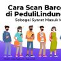 Mau ke Mal? Baca Dulu Infografis Cara Scan Barcode di PeduliLindungi