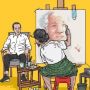 Lagi Viral Lukisan Wajah Jokowi Digambar Muka Soeharto
