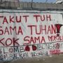 Muncul Mural di Bogor Takut Tuh Sama Tuhan! Kok Sama Mural'