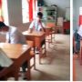 Kocak! Hari Pertama Sekolah Tatap Muka, Guru Bikin Mahakarya di Rambut Murid Cowok