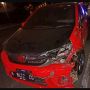 Kecelakaan di Gejayan, Pengendara Sepeda Motor Pusing Dihantam Mobil Brio