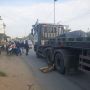 Cegat Truk Trailer di Jalan Lingkar Selatan, Remaja Tewas Terlindas