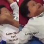 Aksi Bocah Pura-pura Pingsan saat Disunat, Ngakak Habis!