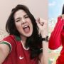 Sama-sama Penggila Bola, 9 Adu Gaya Raisa dan Via Vallen Pakai Jersey Bola