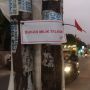 Ganggu Pengguna Jalan, Tiang Makan Jalan di Ciputat Ditandai Bukan Milik Telkom