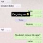 Iseng Chat Pacar Pinjam Duit Rp 2 Juta, Wanita Melongo saat Cek Saldo