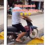Niat Nyalakan Motor Gunakan Kick Starter, Pemotor Ini Temukan Hal Tak Terduga