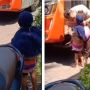 Viral Momen Gadis Kecil Tunggu Ayah yang Seorang Sopir, saat Bus Tiba Bikin Terharu