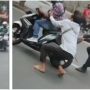 Motor Dirampas Debt Collector, Sopir Ojol ini Pertahankan Motornya Sampai Terseret