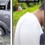 Heboh Toyota Avanza Terjebak di Sungai, Sosok Anak Kecil Misterius Tertawa Jadi Sorotan