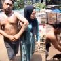Momen Pria Bertato Pasrah Dijemput Pulang Istri, Auto Meleyot Kena Omelan