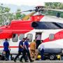 Presiden Jokowi Lanjutkan Perjalanan ke Wajo Menggunakan Helikopter Super Puma