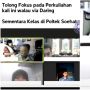 Ngajar Kelas Online, Dosen Tunda Kelas Karena Menemui Hal Tak Terduga di Rumahnya