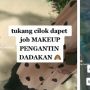 Tukang Cilok Dapat Job Rias Pengantin, Khawatir Hasilnya Tak Maksimal karena Hal Ini