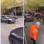 Video Kerusuhan Demo Anti-Lockdown di Melbourne, Mobil Polisi Diserang Massa