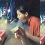 Viral Mulut Perempuan Keluar Asap Habis Makan Mie, Netizen: Dosa-dosanya Keluar