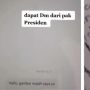 Dapat DM dari Akun Presiden, Pria Ini Lukis Wajah Jokowi Pakai Teknik Unik, Hasilnya Mirip