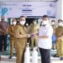 LPEI Serahkan Vaksin, APD dan Tabung Oksigen di Kabupaten Toba