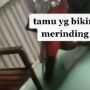 Wanita Kedatangan Tamu yang Bikin Merinding, Publik Soroti Sosoknya