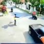 Viral Ngotot Ngebut saat Disetop Pak Ogah, Pemotor Ini Berakhir Nahas