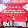 Tumbangkan Kalsel, Jawa Barat Rebut Medali Emas eFootball PON XX Papua