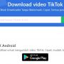 Cara Download Video TikTok Kualitas HD di SnapTik