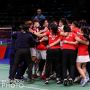 Sejarah Buruk Terukir, Indonesia untuk Pertama Kali Kalah dari Malaysia di Piala Sudirman