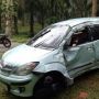 Mobil Terguling di Perkebunan Sawit PT SIP Tulang Bawang, Sopir Terpental dan Tewas