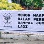 Kocak! Beri Info Sedang Renovasi, Kafe di Jombang Ini Malah Disindir Pakai Banner