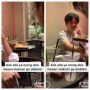 Biar Nggak Mubadzir, Pria Ini Lakukan Hal Tak Terduga saat Lihat Makanan Sisa