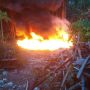 Gudang Robot di Playen Terbakar Habis
