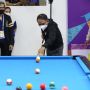 Menpora  Amali Tinjau Pertandingan Cabor Biliar PON XX di Timika