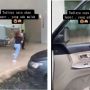 Viral Pasangan Kekasih Gagal Romantis, Mau Pelukan di Bandara Malah Jatuh Terpeleset
