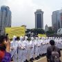 Aksi Demo Satu Tahun Omnibuslaw Dibubarkan, BEM SI Ungkapkan Kekecewaan